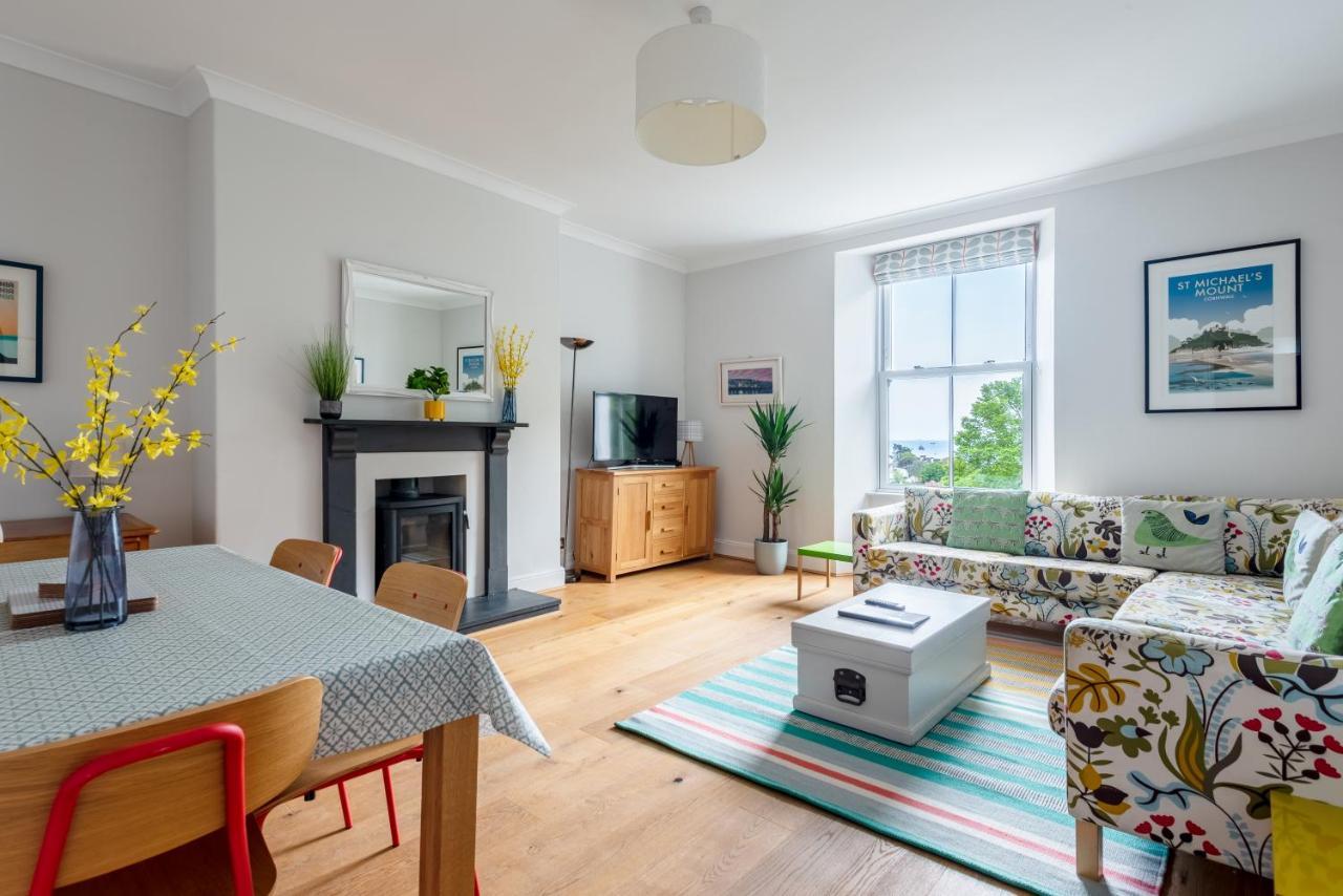 Manacles - Spacious Flat Near Beach With Sea Views & Parking Falmouth Exteriör bild
