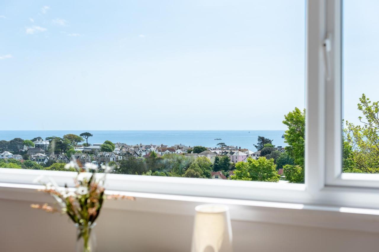 Manacles - Spacious Flat Near Beach With Sea Views & Parking Falmouth Exteriör bild